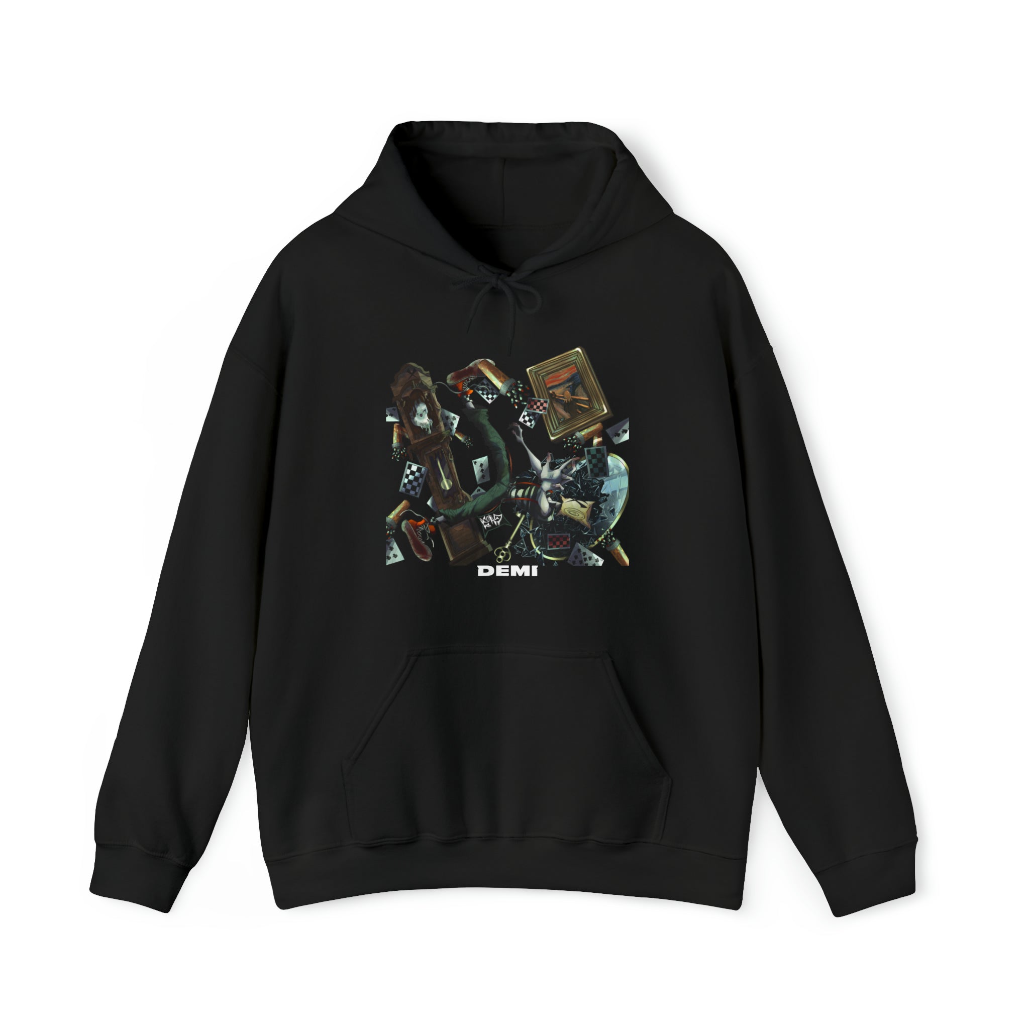 Rabbit Hole Black Hoodie