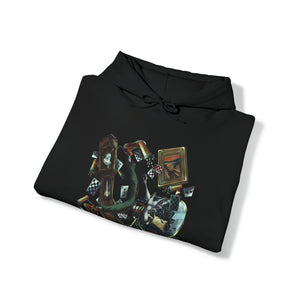 Rabbit Hole Black Hoodie